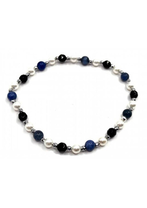 Bransoletka Perła Sodalit 925