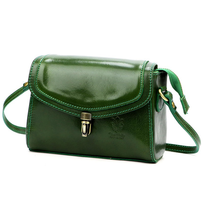 Torebka damska, listonoszka, skóra naturalna 