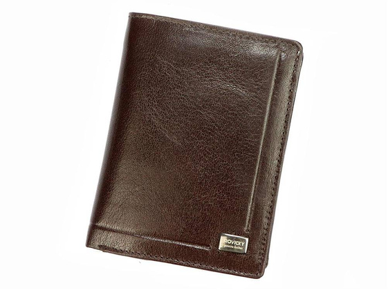 Portfel męski skórzany PELLUCCI PC-104-BAR RFID Brązowy