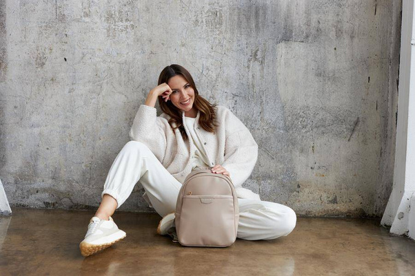 Pojemny plecak damski ze skóry ekologicznej