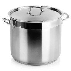 Garnek stalowy z pokrywką 18/10 PREMIUM 14 l ORION