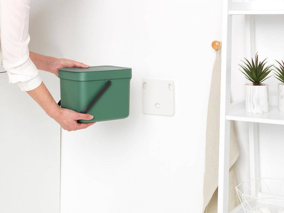 Kosz Sort&Go 6l zielony 129841
