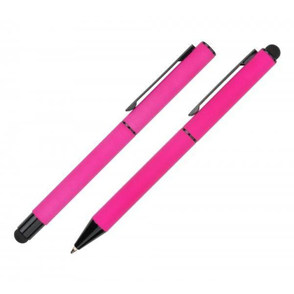 Zestaw piśmienny touch pen, soft touch PIERRE CARDIN Celebration