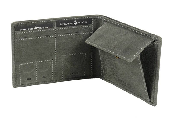 BH-391 TUCSON Portfel męski skórzany Granatowy