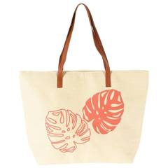 Torba termiczna plażowa beżowa 22 l