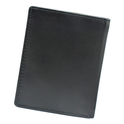 Skórzany męski portfel EL FORREST 889/A-67 RFID czarny