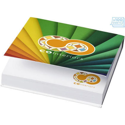 Karteczki samoprzylepne Sticky-Mate® 75x75mm w miękkiej okładce