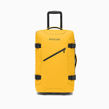 Średnia walizka PUCCINI COLORADO EM50249B 6 Żółta