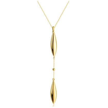 MINET Nowoczesny złoty naszyjnik Au 585/1000 2,95g