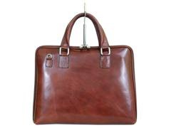 Teczka damska skórzana KEMER 777G Brązowa