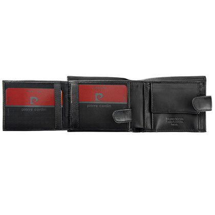 PORTFEL SKÓRZANY Pierre Cardin YS606 323A czarny
