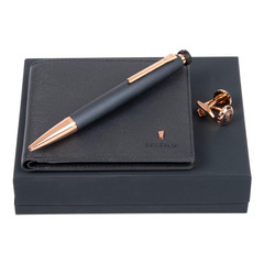 Zestaw upominkowy Festina długopis, portfel i spinki do mankietów - FJM221N + FLW101N + FSC1634N