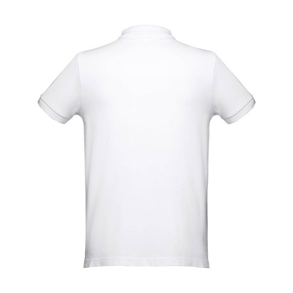 THC DHAKA WH. Męski polo t-shirt