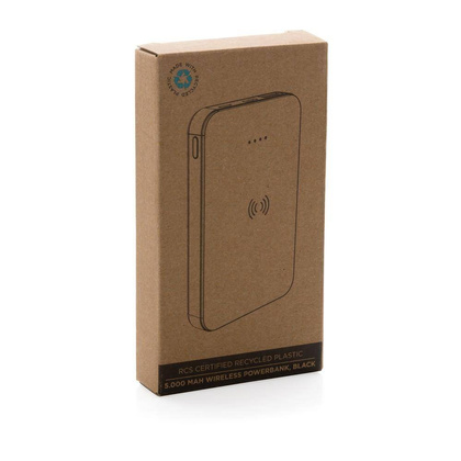 Power bank 5000 mAh, ładowarka bezprzewodowa 5W