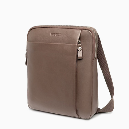 Torba na ramię skórzana PUCCINI ROYAL COLLECTION LGD3323 2 Brązowa