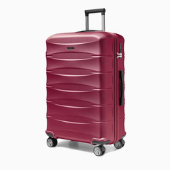 Duża walizka PUCCINI CAIRO ABS030A 3B Bordowa