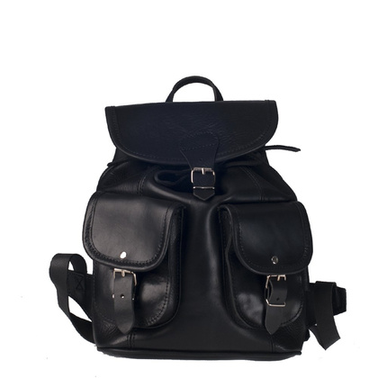 Plecak damski skórzany KEMER B 900/JUCHT Czarny