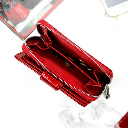 Pierre Cardin Skórzany portfel damski 