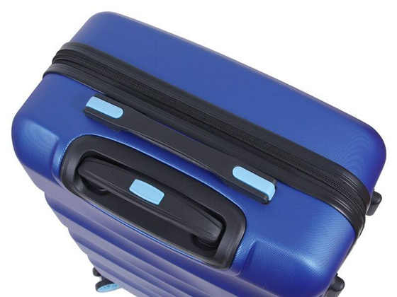 Duża walizka DIELLE 150 Granatowa