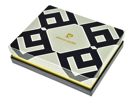 Portfel męski skórzany PIERRE CARDIN SAHARA TILAK15 326 Czarny / Niebieski