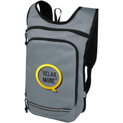 Trails plecak outdorowy, certyfikat GRS, tworzywo RPET, 6,5 l