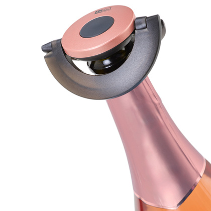 Korek do szampana Gusto czarno-różowy