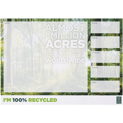 Notatnik  Desk-Mate®  w formacie A3 z materiałów z recyklingu