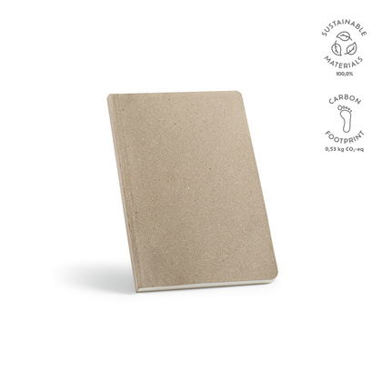 Poe Notatnik A5 z papieru recyklingowego 80 gsm