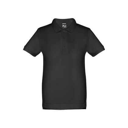 THC ADAM KIDS. Bawełniana koszulka polo z krótkim rękawem dla dzieci (unisex)