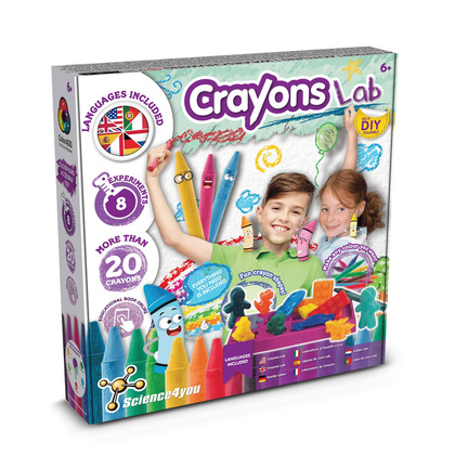 Crayon Factory Kit II. Gra edukacyjna dostarczany ze składaną torbą prezentową