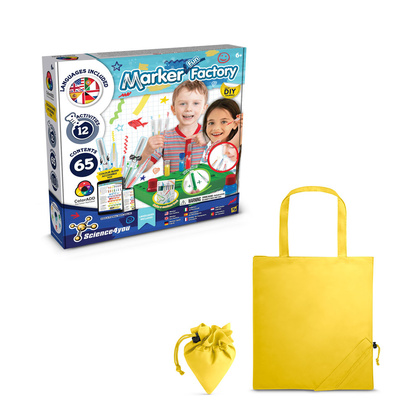 DIY Pen Factory Kit II. Gra edukacyjna dostarczany ze składaną torbą prezentową