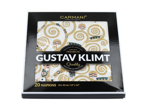 Serwetki papierowe 20szt. - G. Klimt, Drzewo życia (CARMANI)
