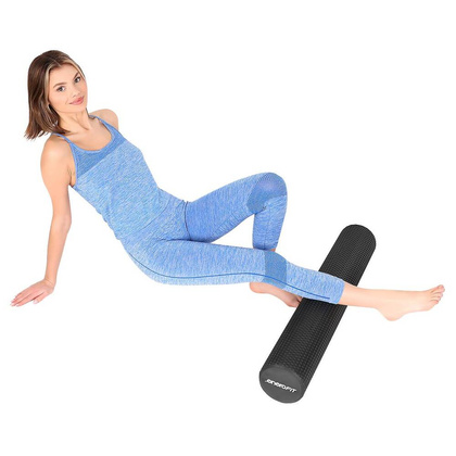 WAŁEK ROLLER FITNESS JOGA EVA 15x60CM Z WYPUSTKAMI  ENERO FIT