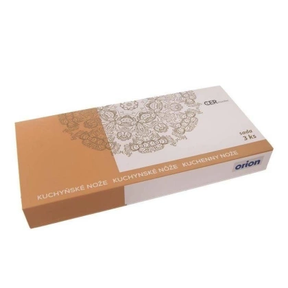 Noże kuchenne ceramiczne nóż kuchenny ceramiczny CERMASTER komplet 3 elementy
