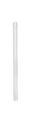 Słomki szklane transparent 15cm zestaw 6 sztuk ze szczoteczką 26582