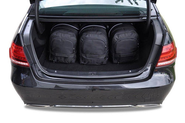 MERCEDES-BENZ E LIMOUSINE 2009-2015 TORBY DO BAGAŻNIKA 5 SZT KJUST