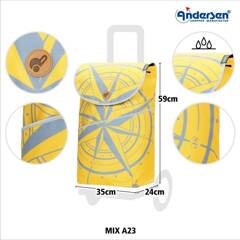 Torba na stelaż wózka zakupowego ANDERSEN MIX