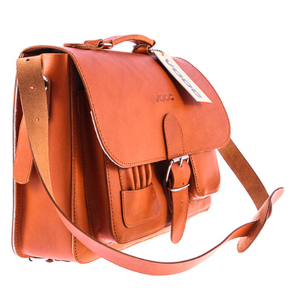 TECZKA SKÓRZANA 3W1 KEMER VOOC Vintage  P13 BRĄZOWA