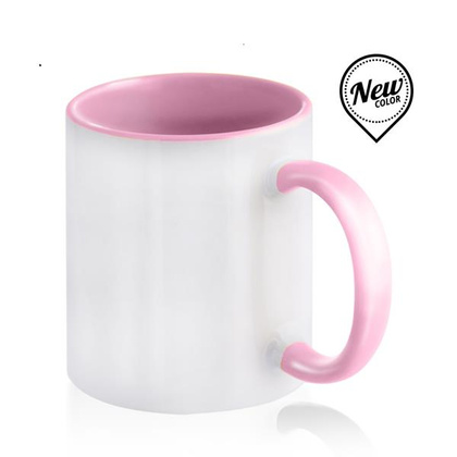 2-kolorowy kubek ceramiczny pod sublimację, 325 ml