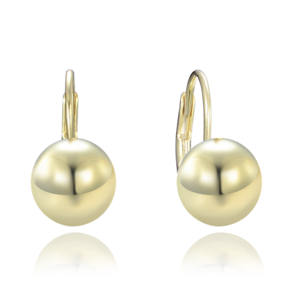 MINET Kolczyki złote kulki Au 585/1000 2,80g