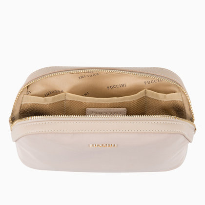 Kosmetyczka PUCCINI FASHION COLLECTION QML006 6A Beżowa