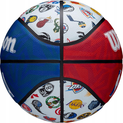 PIŁKA DO KOSZYKÓWKI WILSON NBA ALL TEAM BSKT RWB R.7