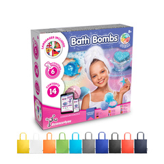 Bath Bombs Kit V. Gra edukacyjna dostarczany ze składaną torbą prezentową