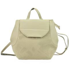 Plecaki  skóra ekologiczna beż KEMER