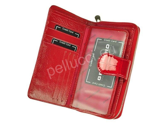 Portfel damski skórzany PELLUCCI BC-116 Popiel