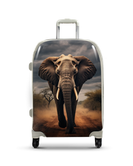 Średnia walizka Słoń