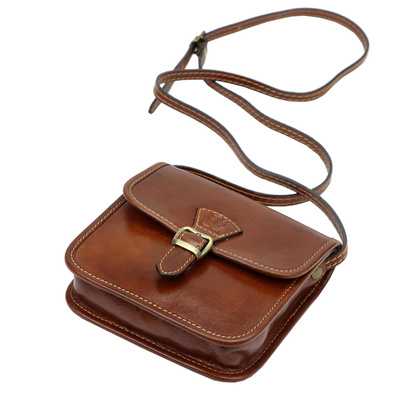 Torebka damska skórzana 133 Zielona