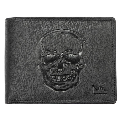 Portfel męski skórzany TCC 5600-3 RFID Czarny