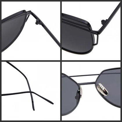 OKULARY PRZECIWSŁONECZNE GLAM ROCK FASHION OK21WZ3