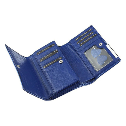 Portfel damski skórzany PELLUCCI GF112 Czerwony